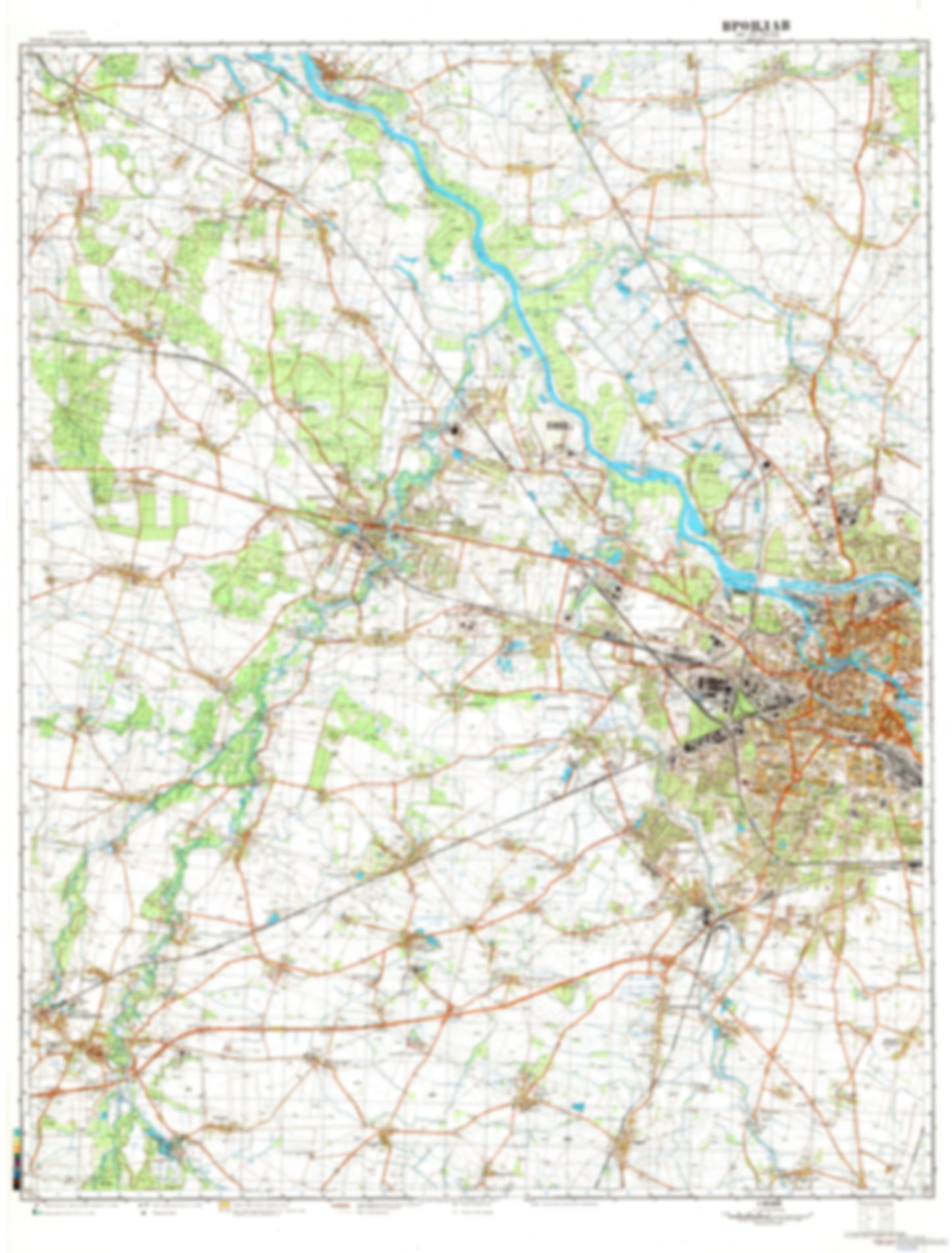 Wroclaw 1 (Poland) - Soviet Military City Plans