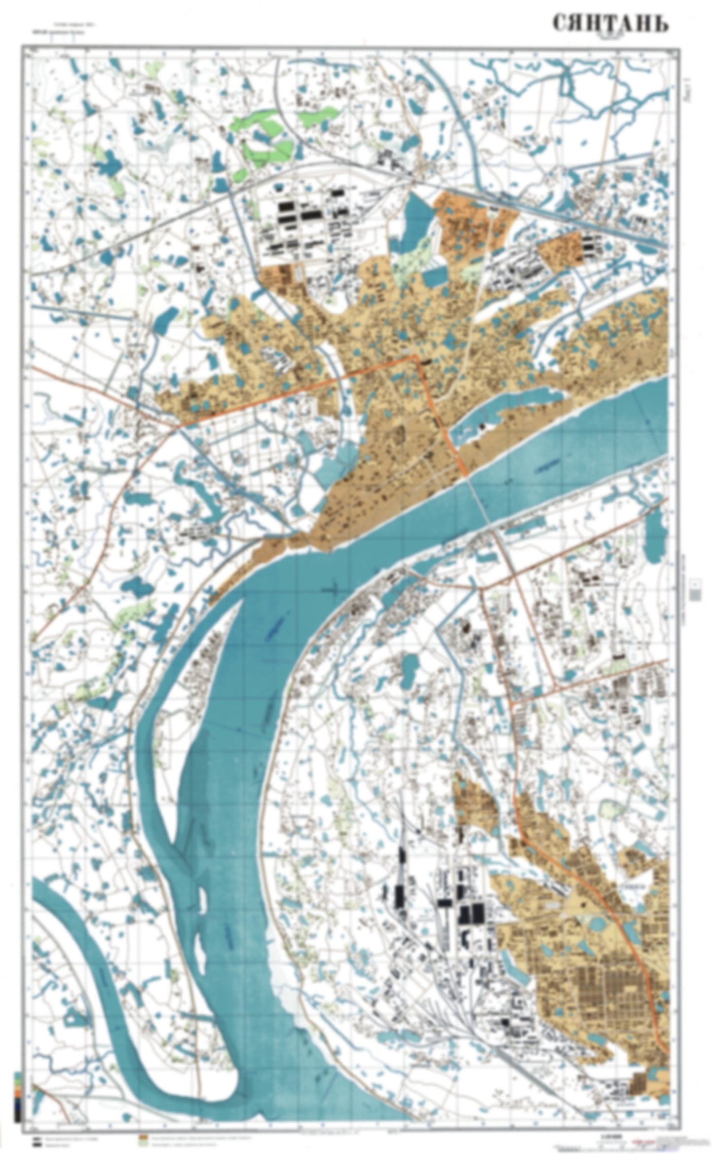 Xiangtan 1 (China) - Soviet Military City Plans