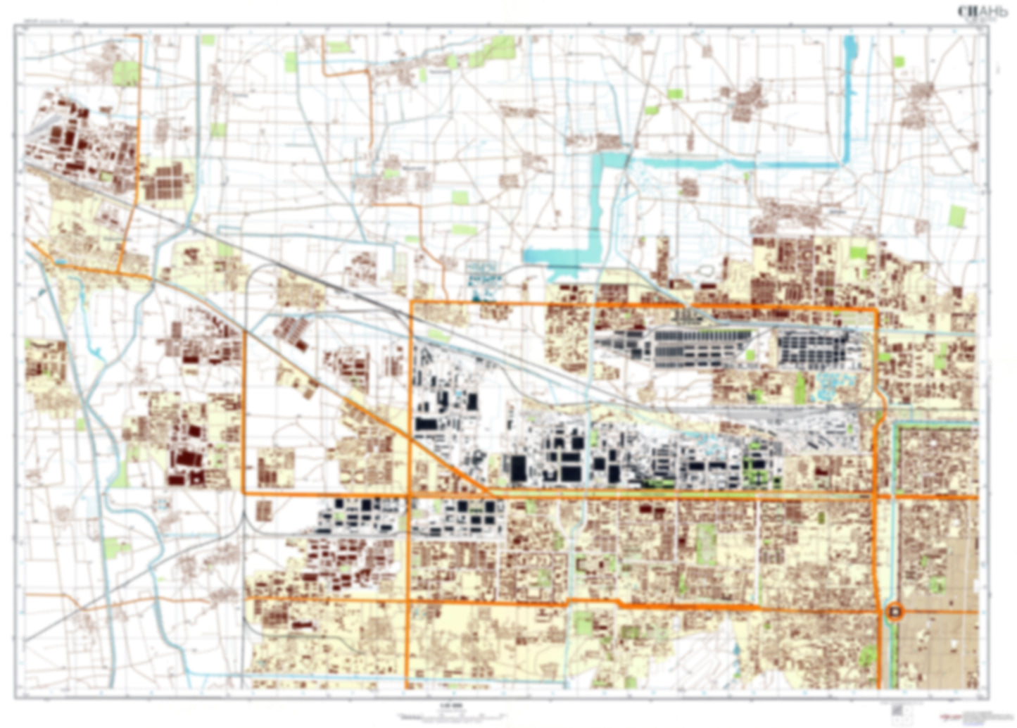 Xian 1 (China) - Soviet Military City Plans