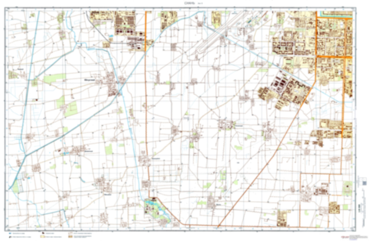 Xian 3 (China) - Soviet Military City Plans