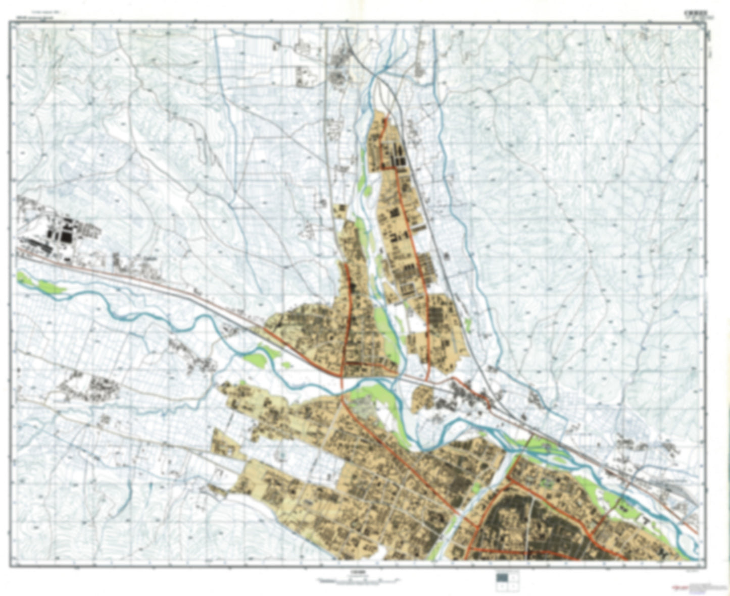 Xining 1 (China) - Soviet Military City Plans