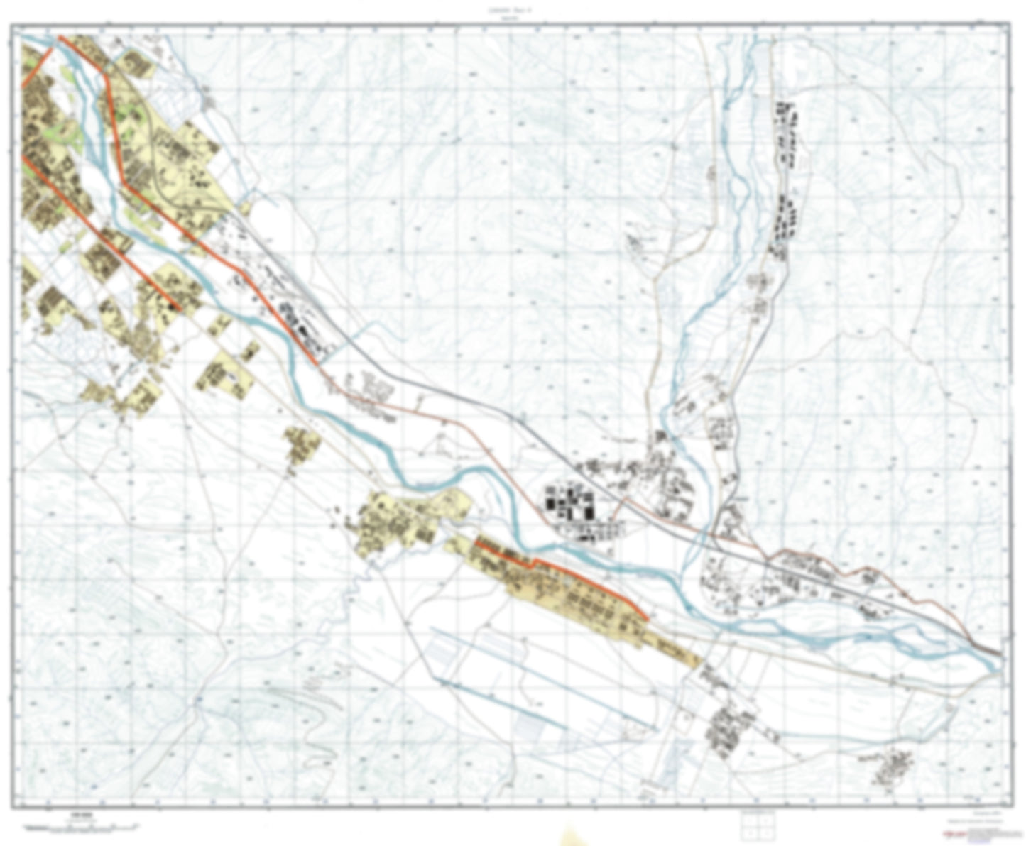 Xining 4 (China) - Soviet Military City Plans