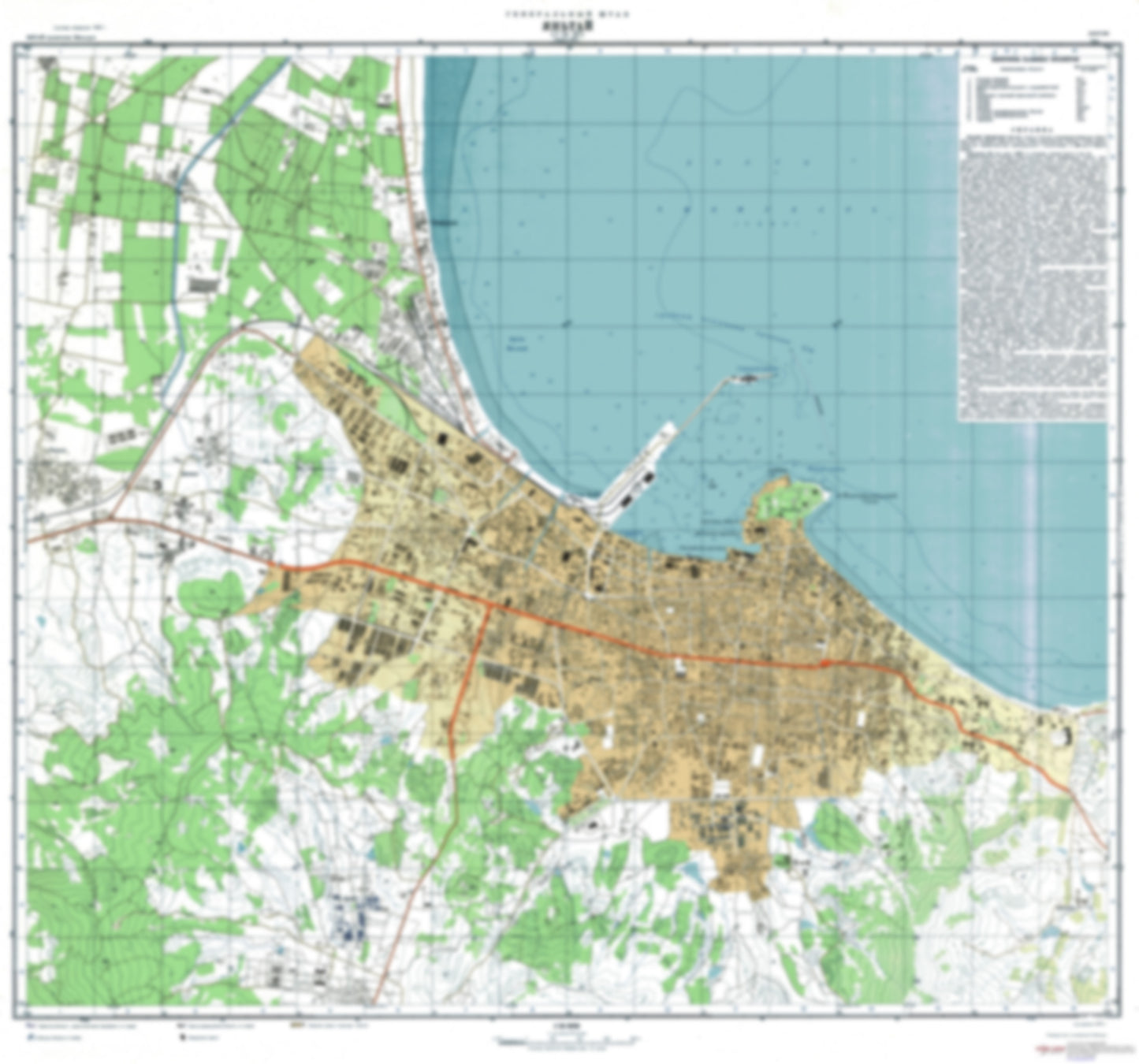 Yantai (China) - Soviet Military City Plans