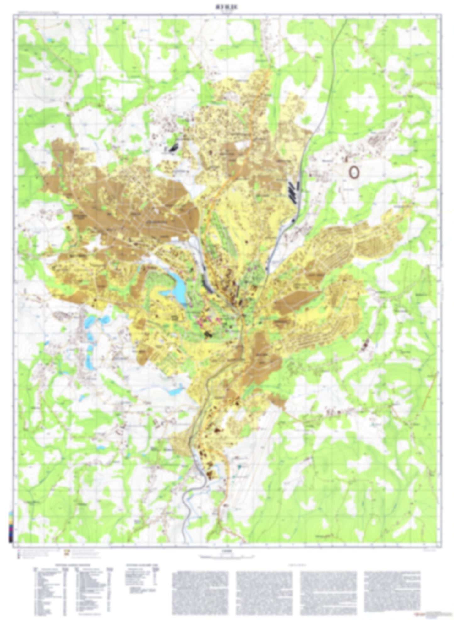 Yaounde (Cameroon) - Soviet Military City Plans