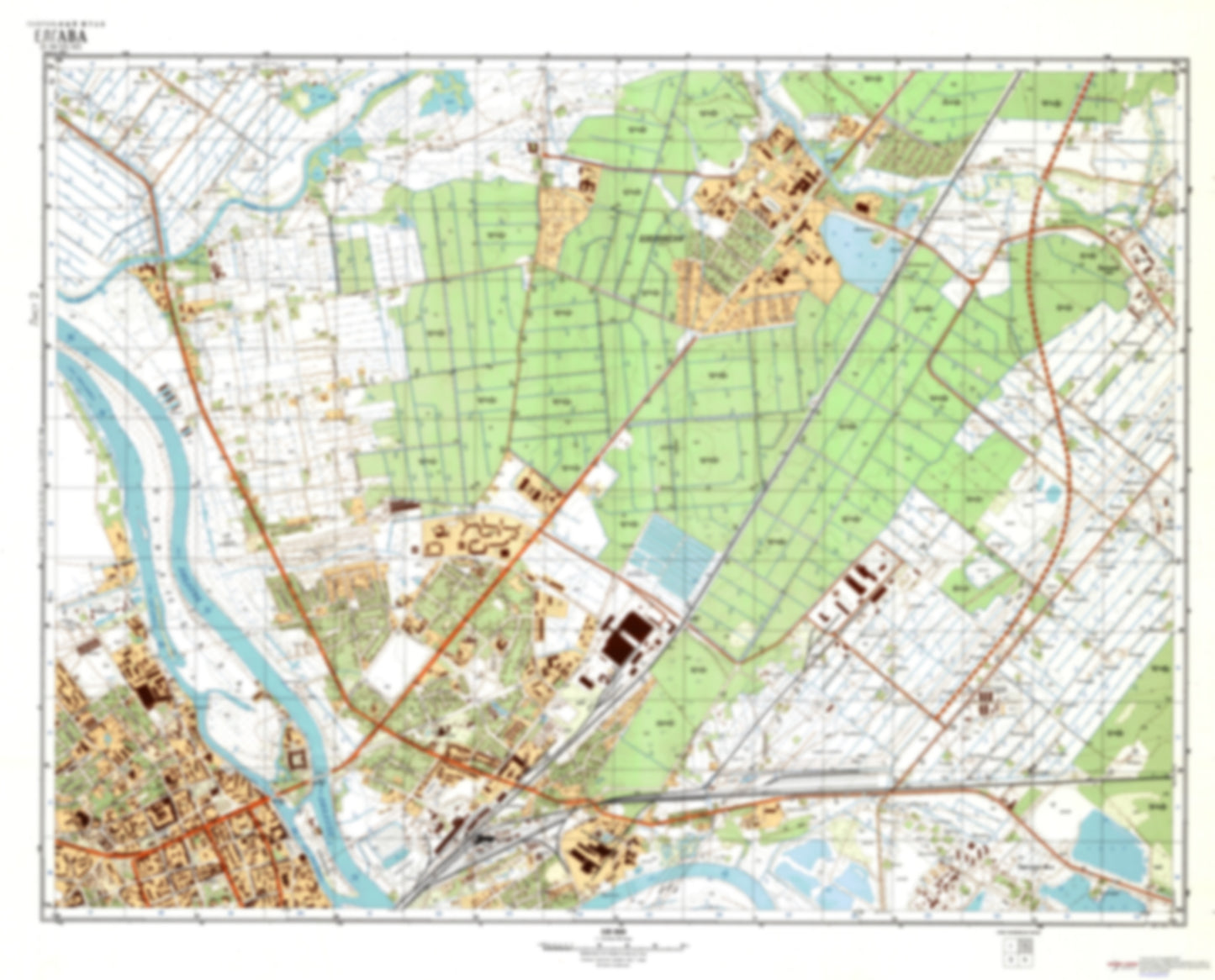 Jelgava 2 (Latvia) - Soviet Military City Plans
