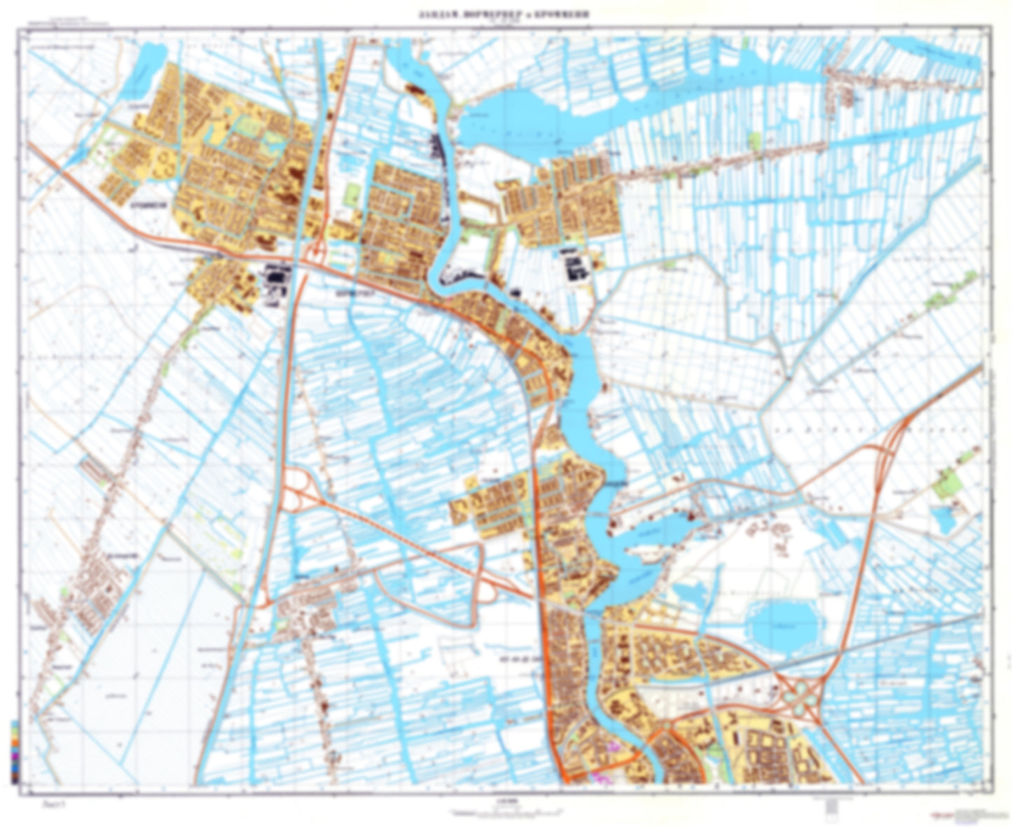 Zaanstad, Wormerveer, Krommeni 1 (Netherlands) - Soviet Military City Plans