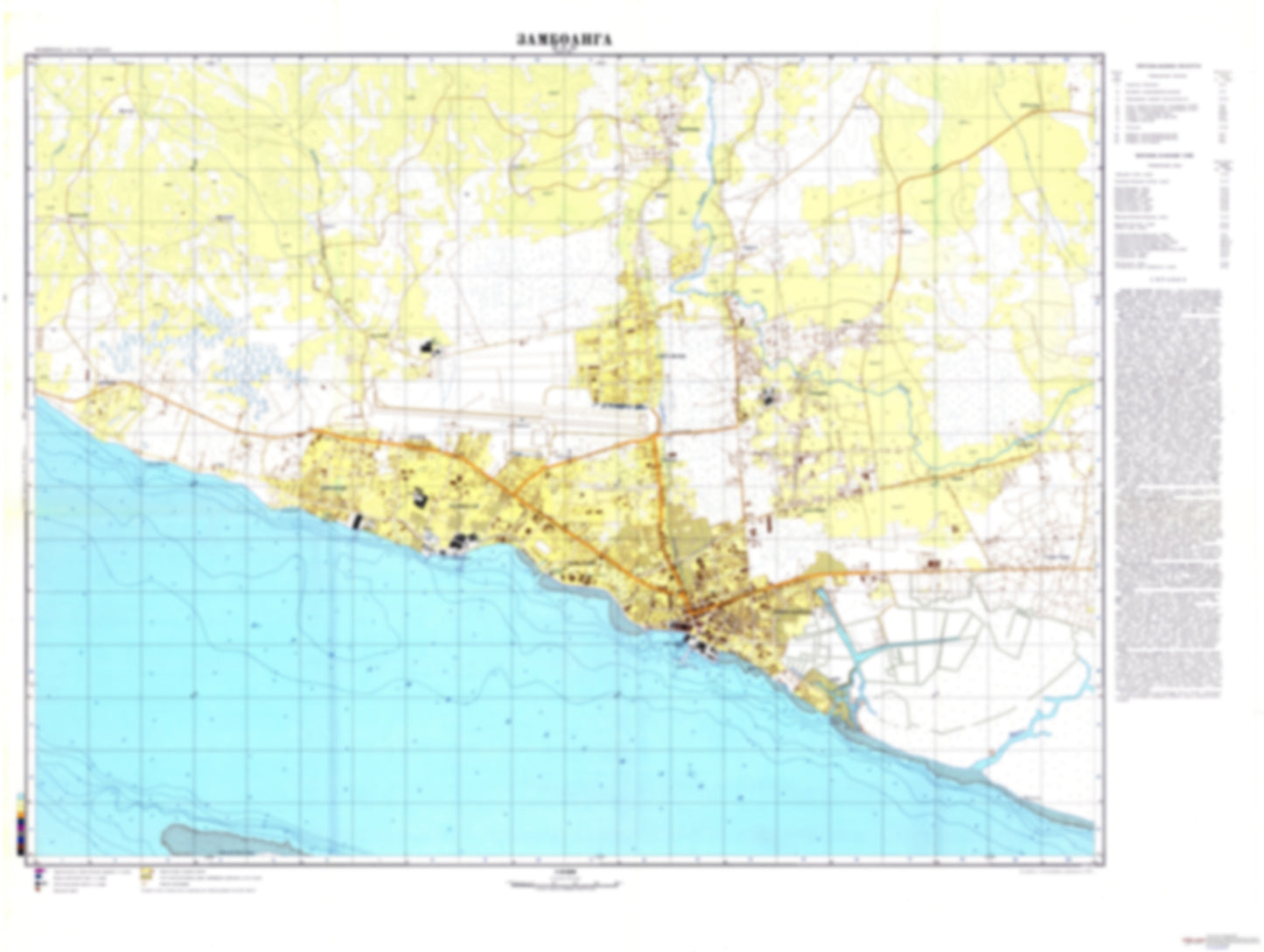 Zamboanga (Philippines) - Soviet Military City Plans