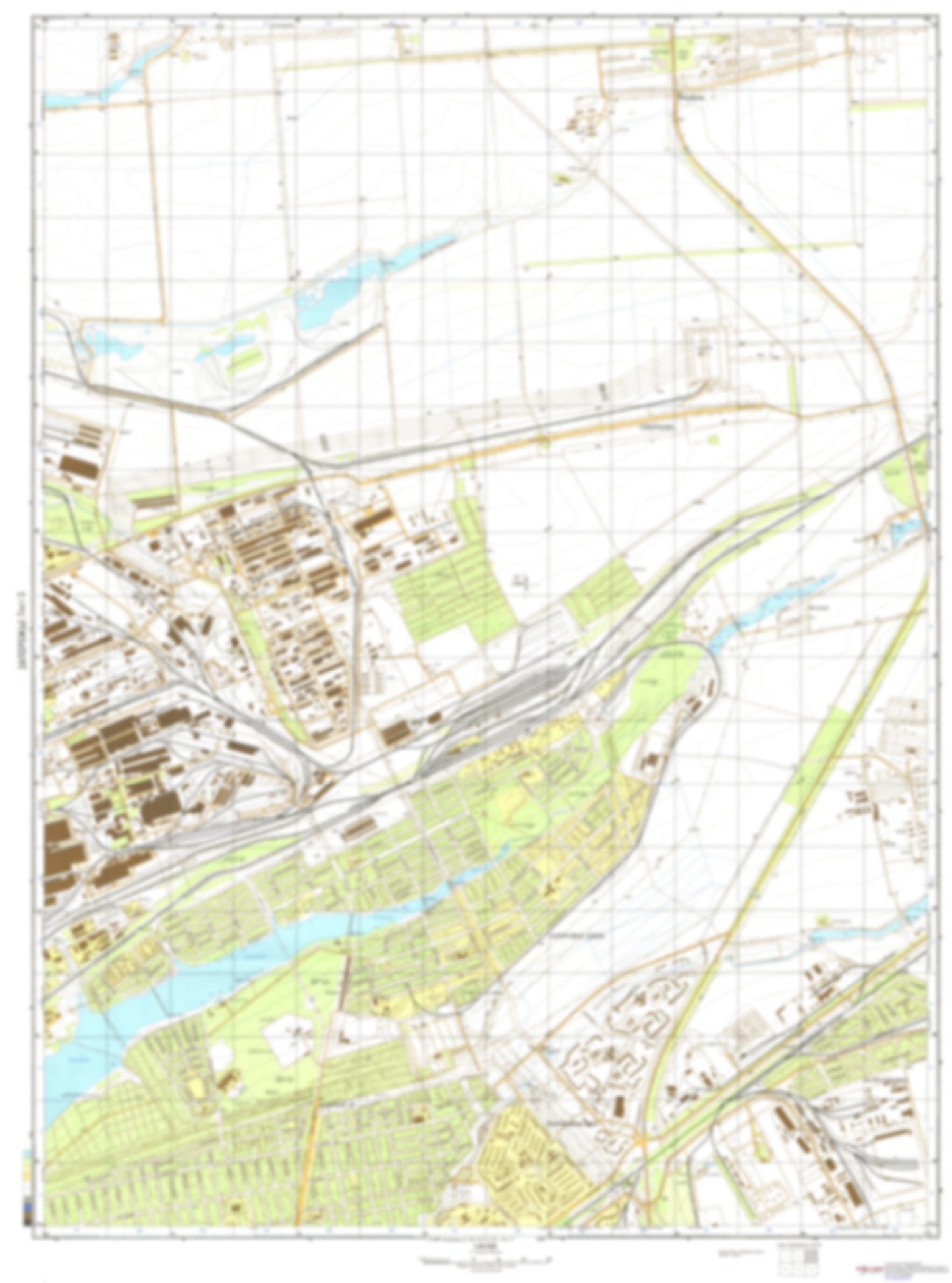 Zaporozhye 3 (Ukraine) - Soviet Military City Plans