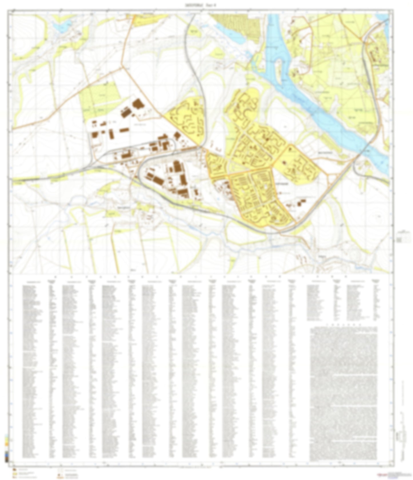Zaporozhye 4 (Ukraine) - Soviet Military City Plans