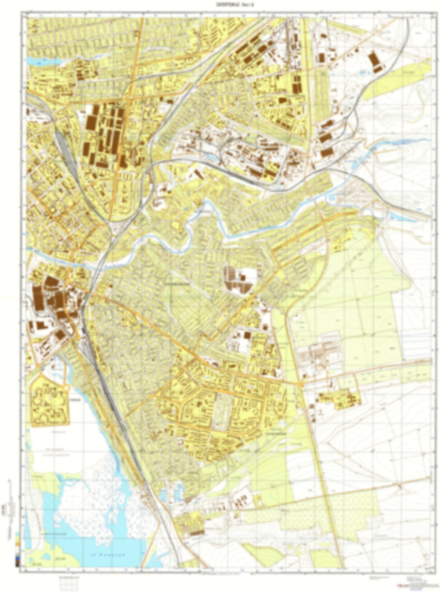 Zaporozhye 6 (Ukraine) - Soviet Military City Plans