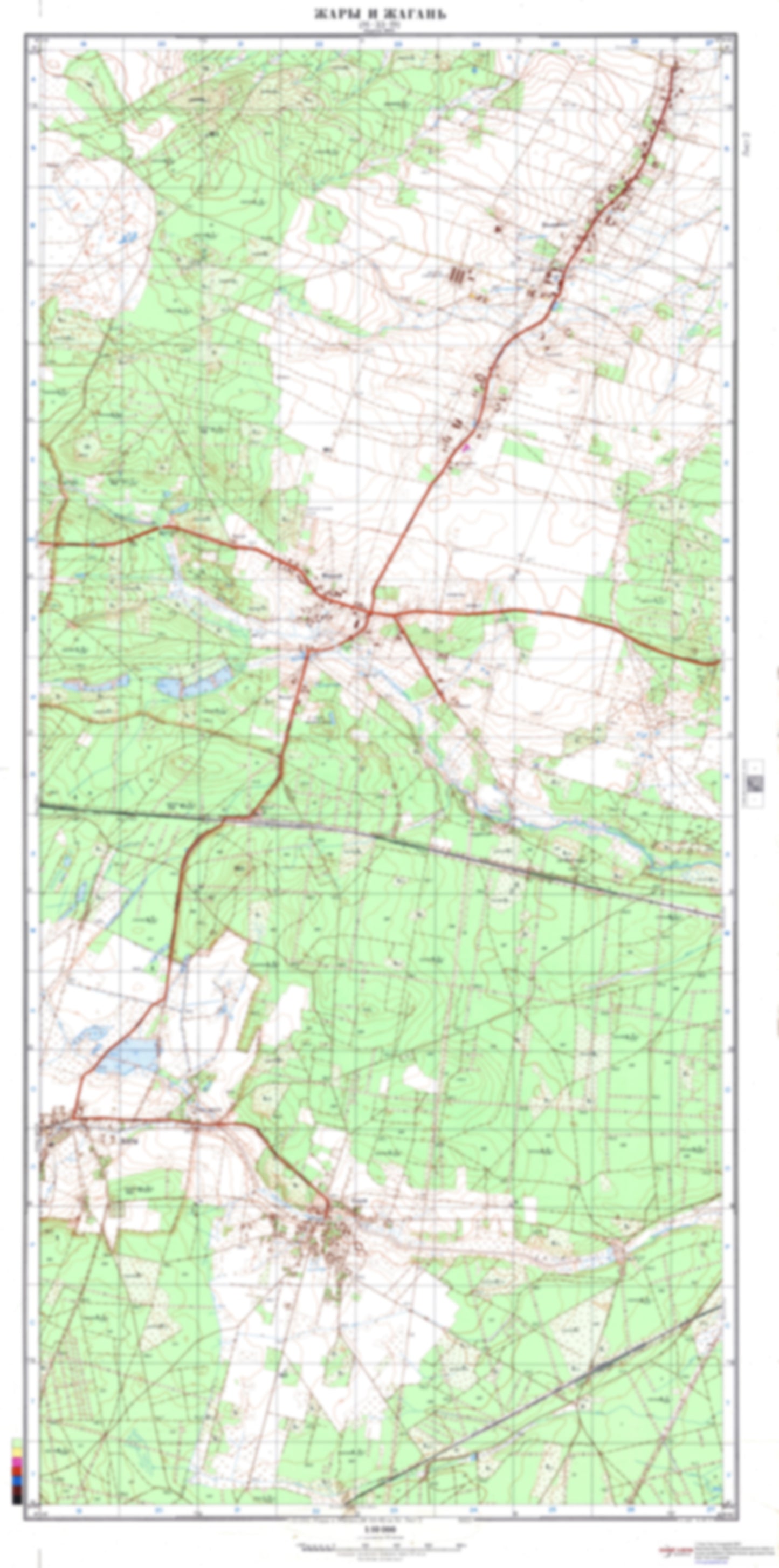 Zary, Zagan 2 (Poland) - Soviet Military City Plans