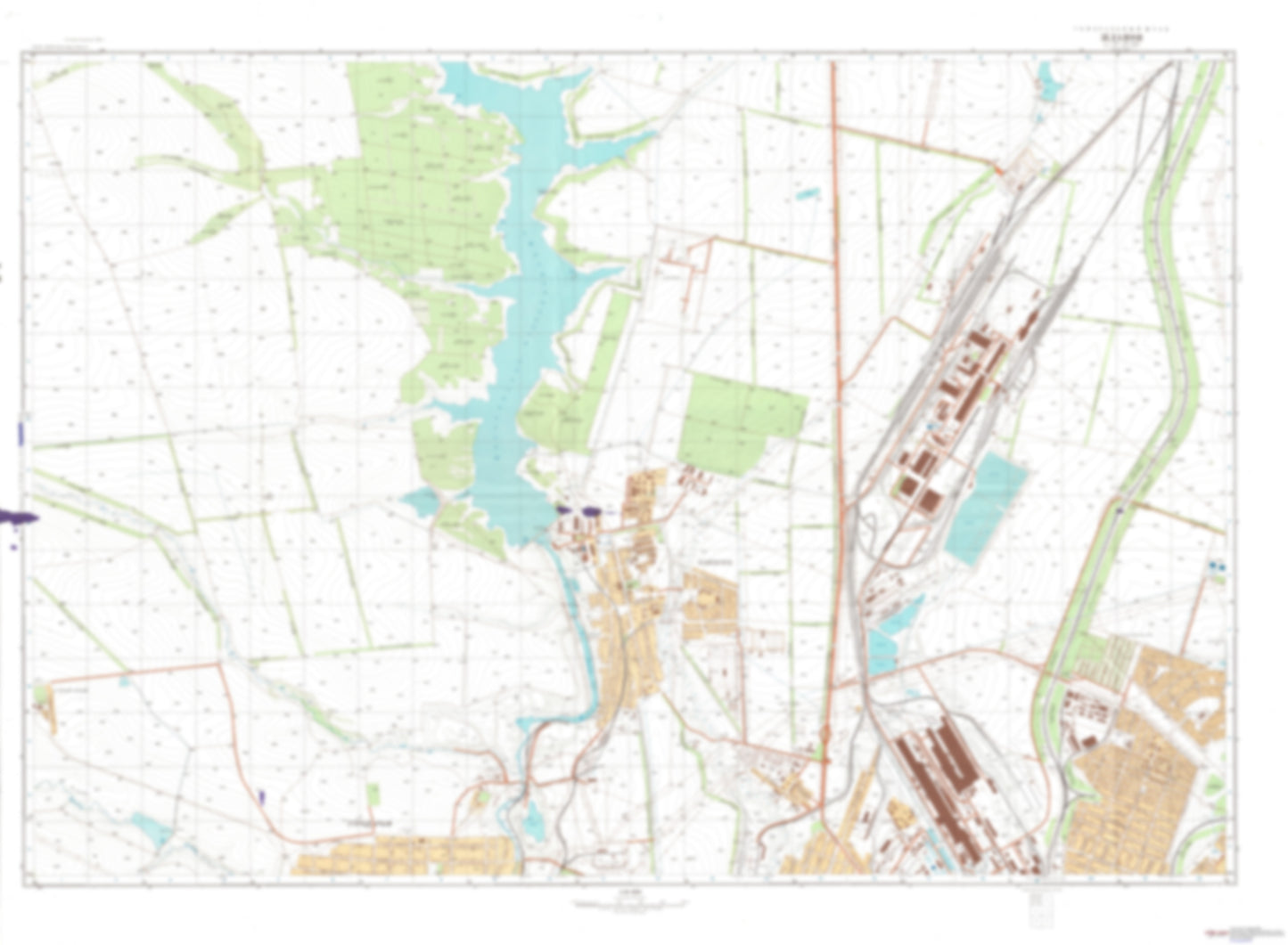 Zhdanov 1 (Ukraine) - Soviet Military City Plans