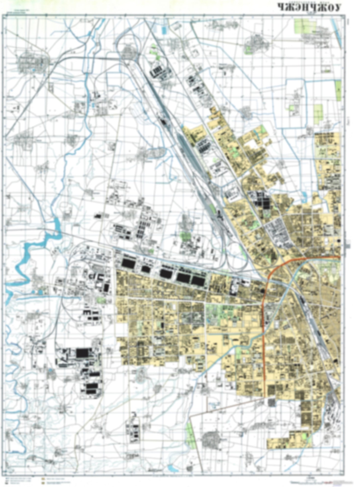 Zhengzhou 1 (China) - Soviet Military City Plans