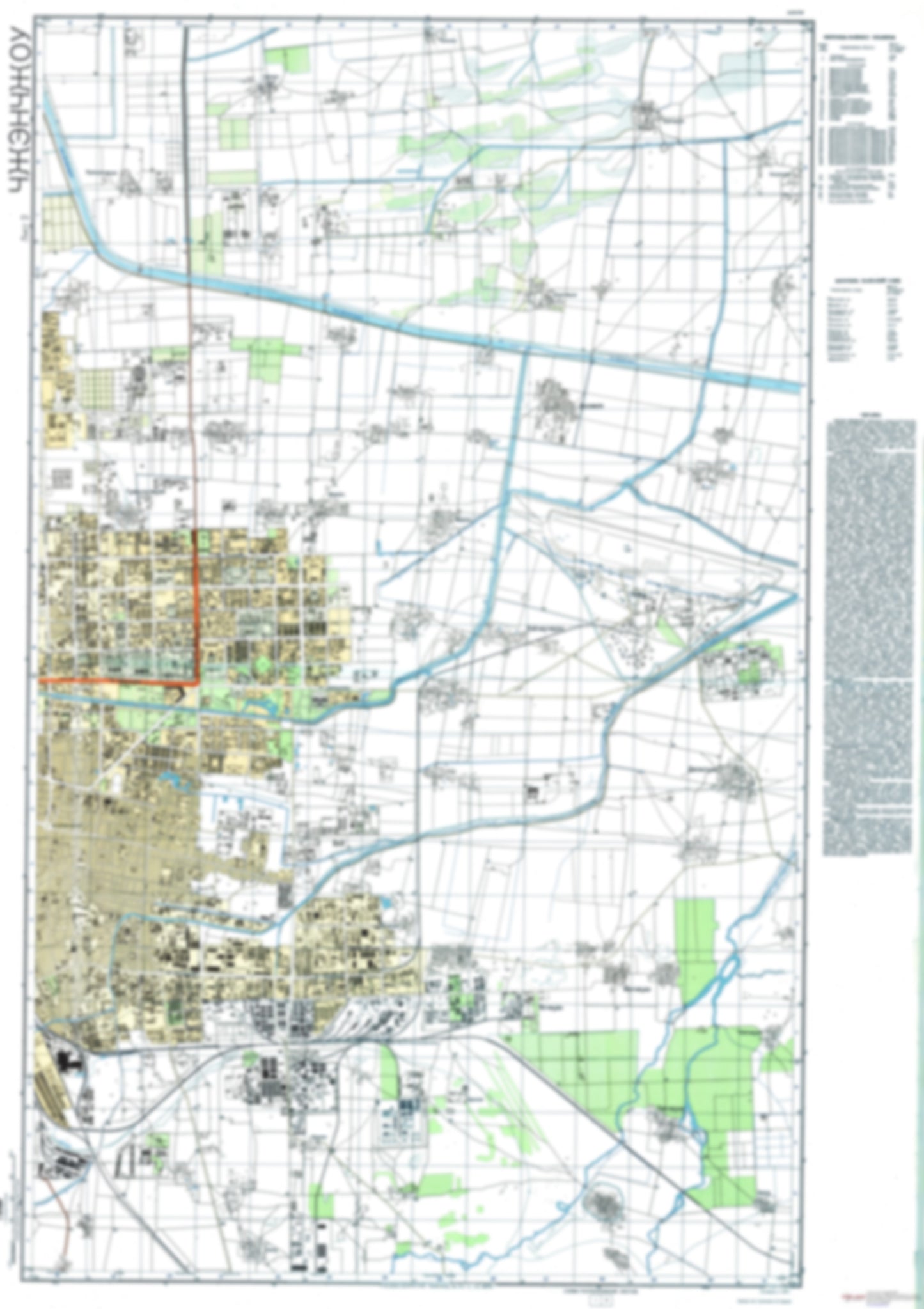 Zhengzhou 2 (China) - Soviet Military City Plans