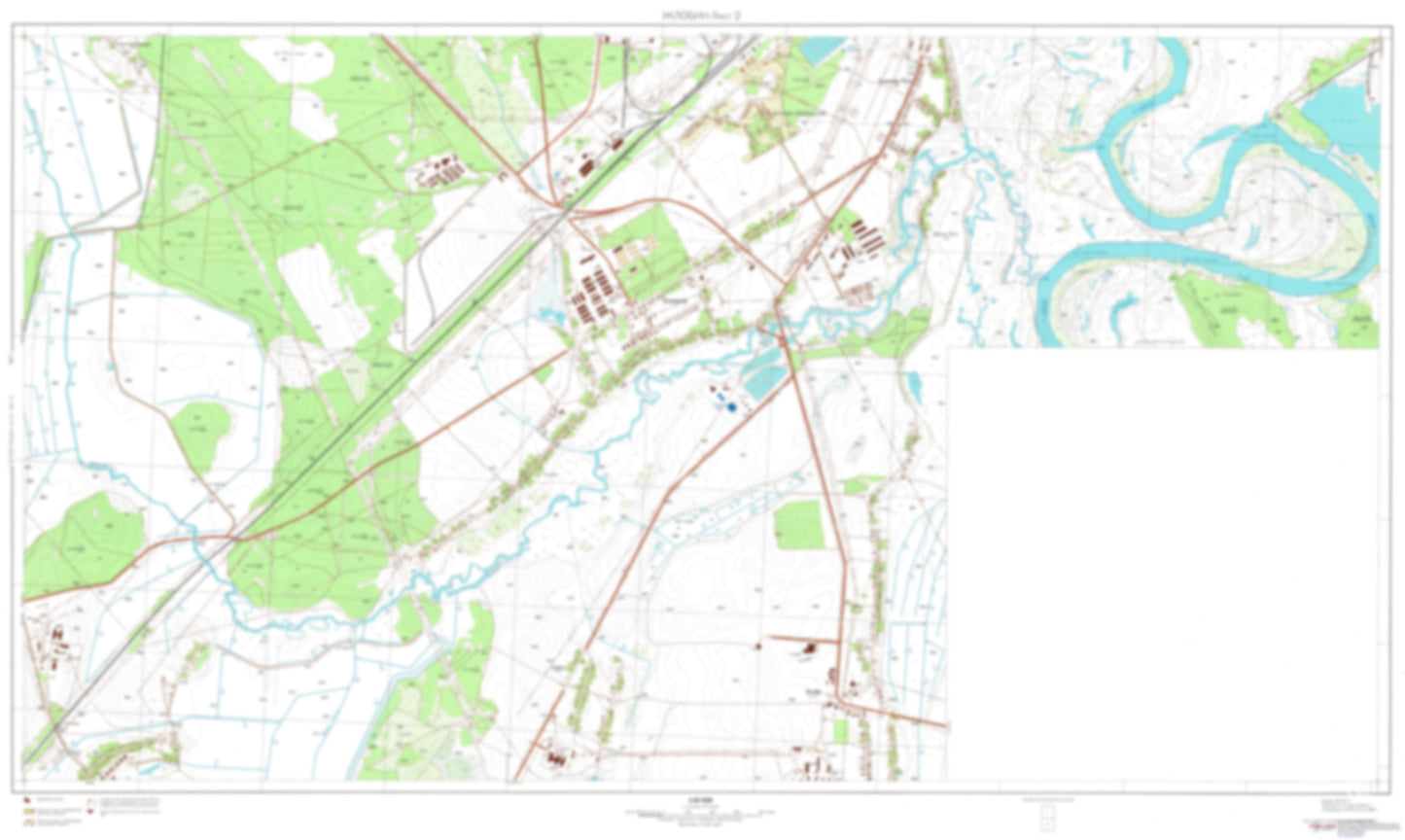 Zlobin 2 (Belarus) - Soviet Military City Plans
