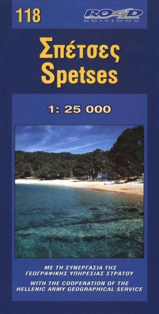 Spetses Island Map
