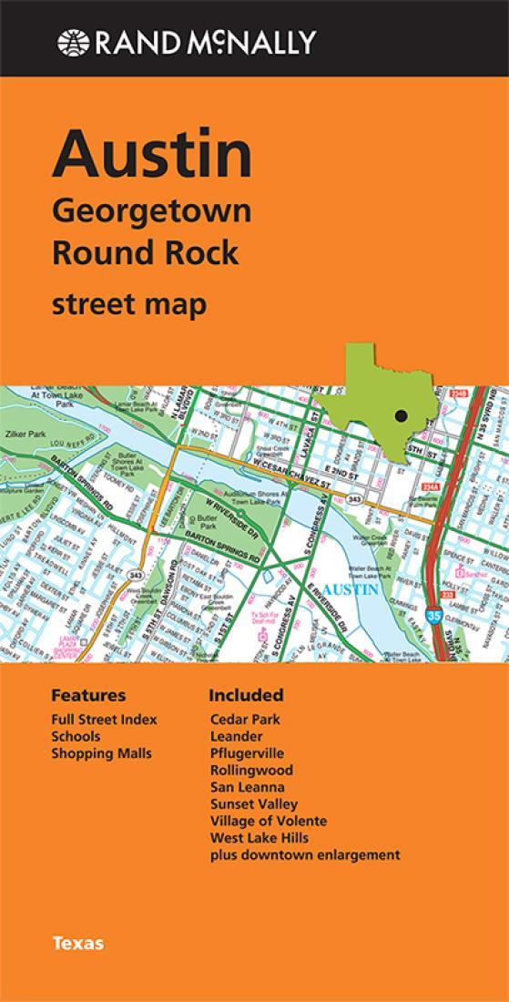 Austin : Georgetown : Round Rock : street map