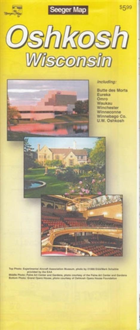 Oshkosh : Wisconsin City Map