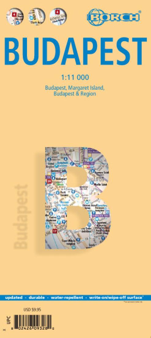 Budapest City Map