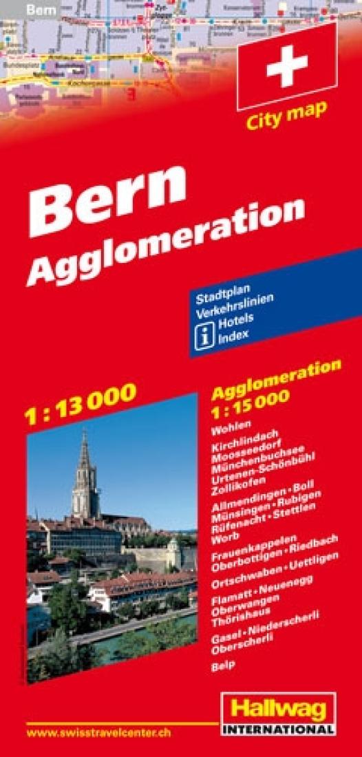 Bern : Agglomeration : city map