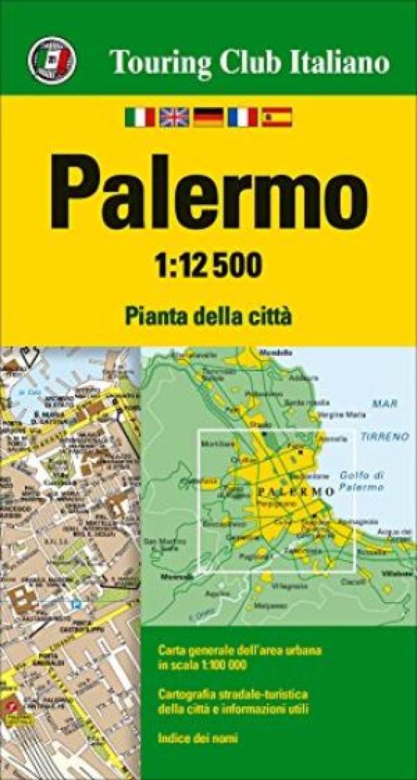 Palermo, Italy City Map