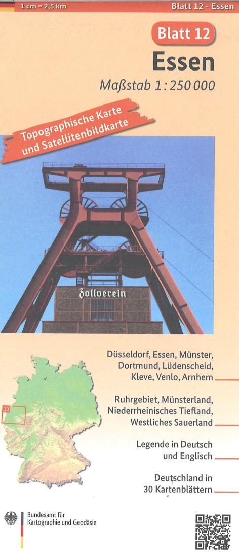 Essen 1:250 000, blatt 12