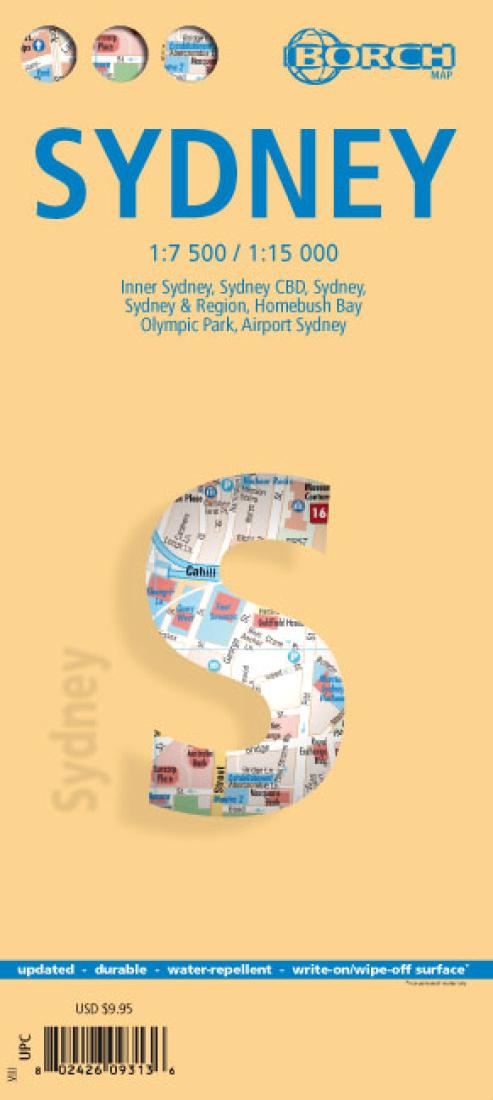 Sydney, Australia City Map