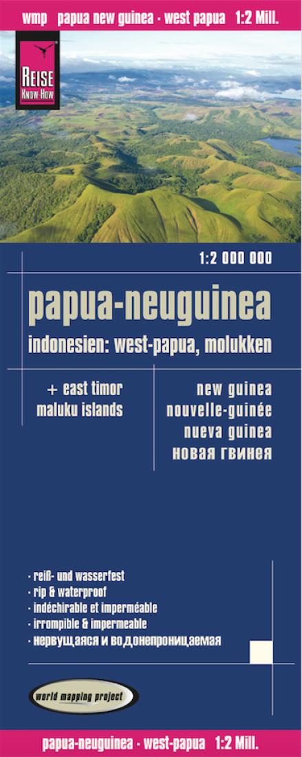 Papua-Neuguinea : Indonesien: west-Papua, Molukken = New Guinea = Nouvelle-Guinée = nNeva Guinea