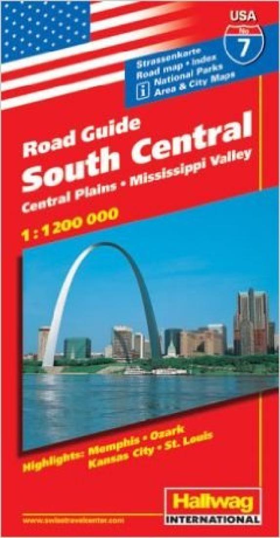 South central : Central Plains : Mississippi Valley : road guide