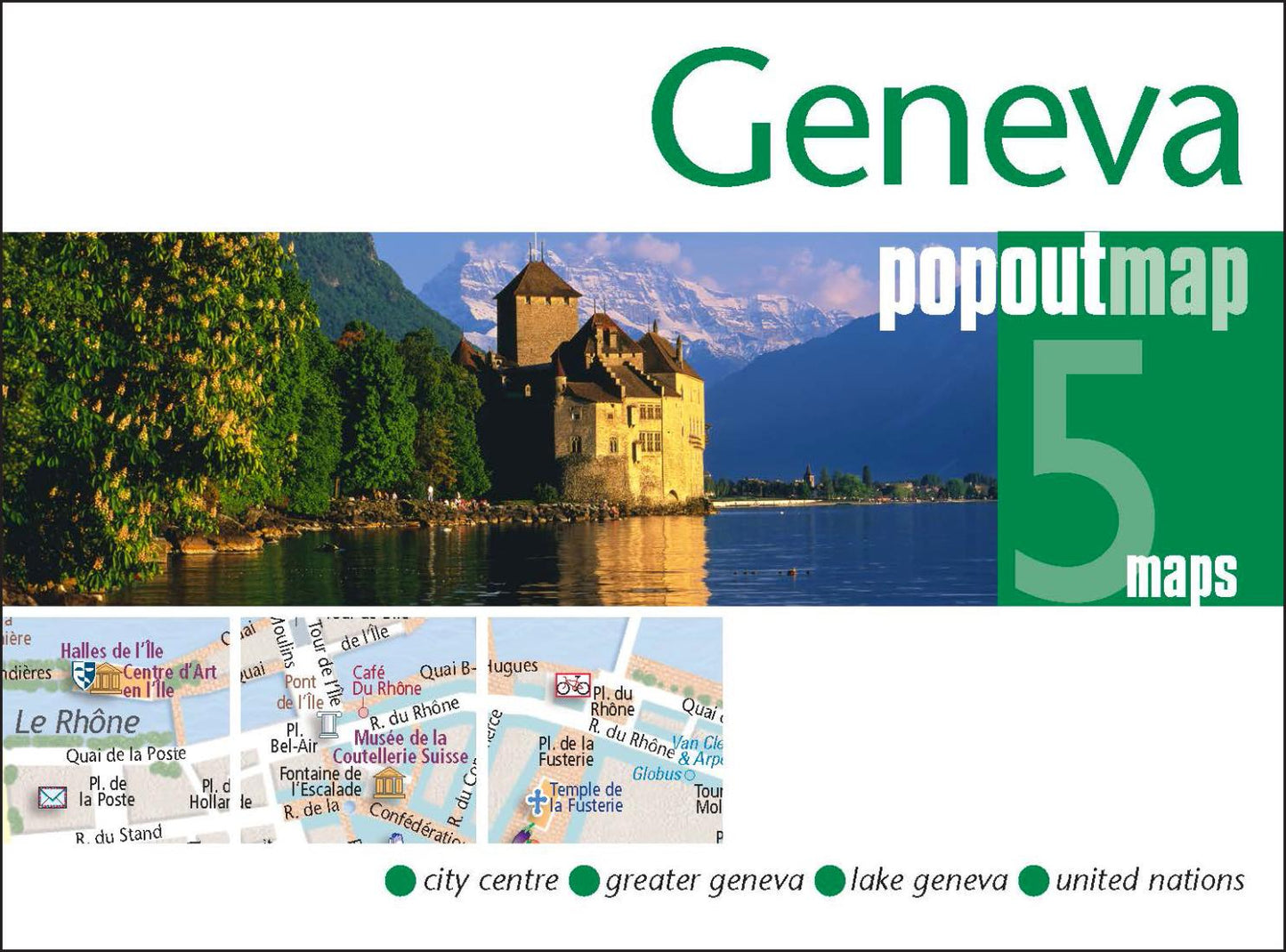 Geneva : popoutmap : 5 maps