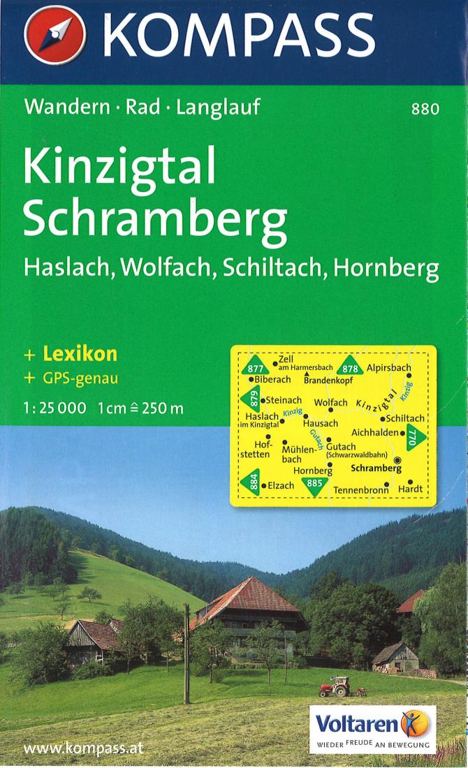 Kinzigtal Schramberg Hiking Map & Guide