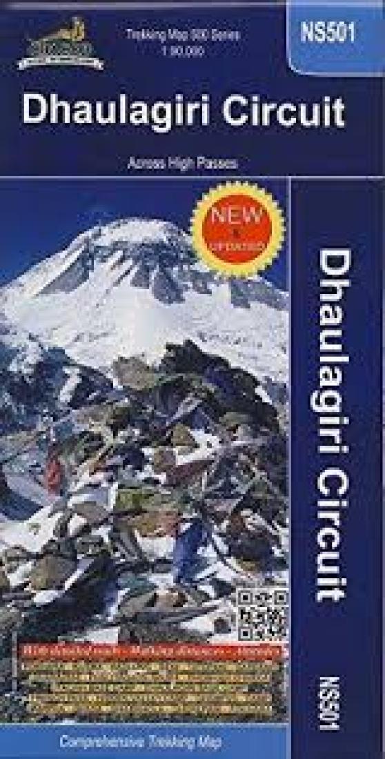 Dhaulagiri Circuit Trekking Map