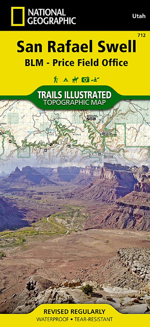 San Rafael Swell Trails Illustrated Map