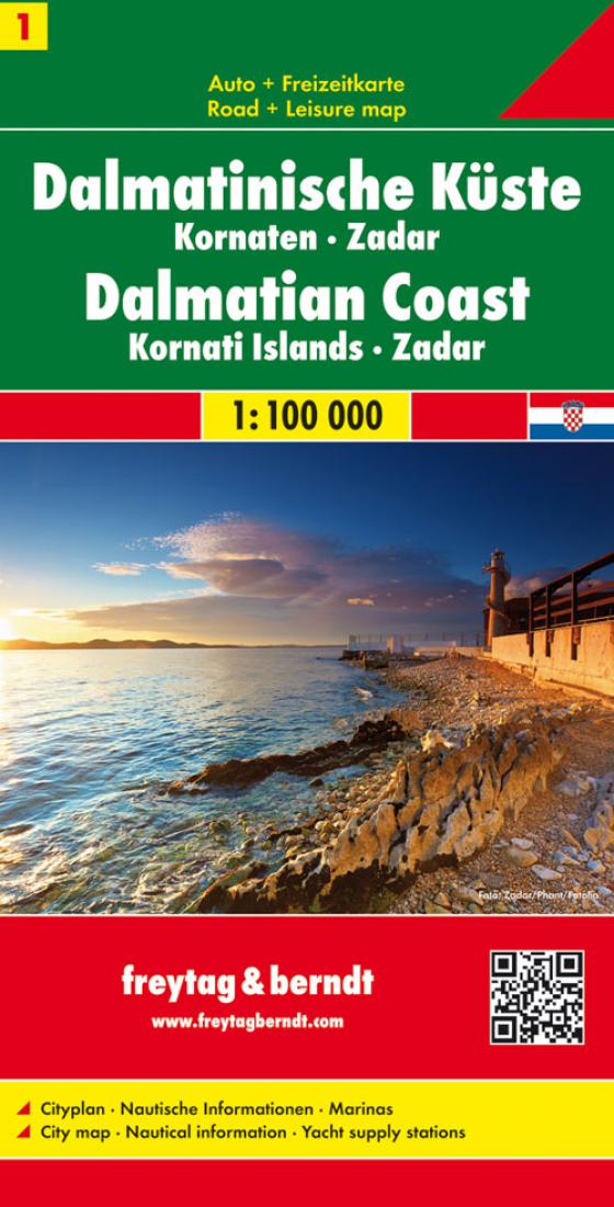 Dalmatinische Küste : Kornaten : Zadar = Dalmatinski obala : Kornati : Zadar = Dalmatische Kust : Kornaten : Zadar