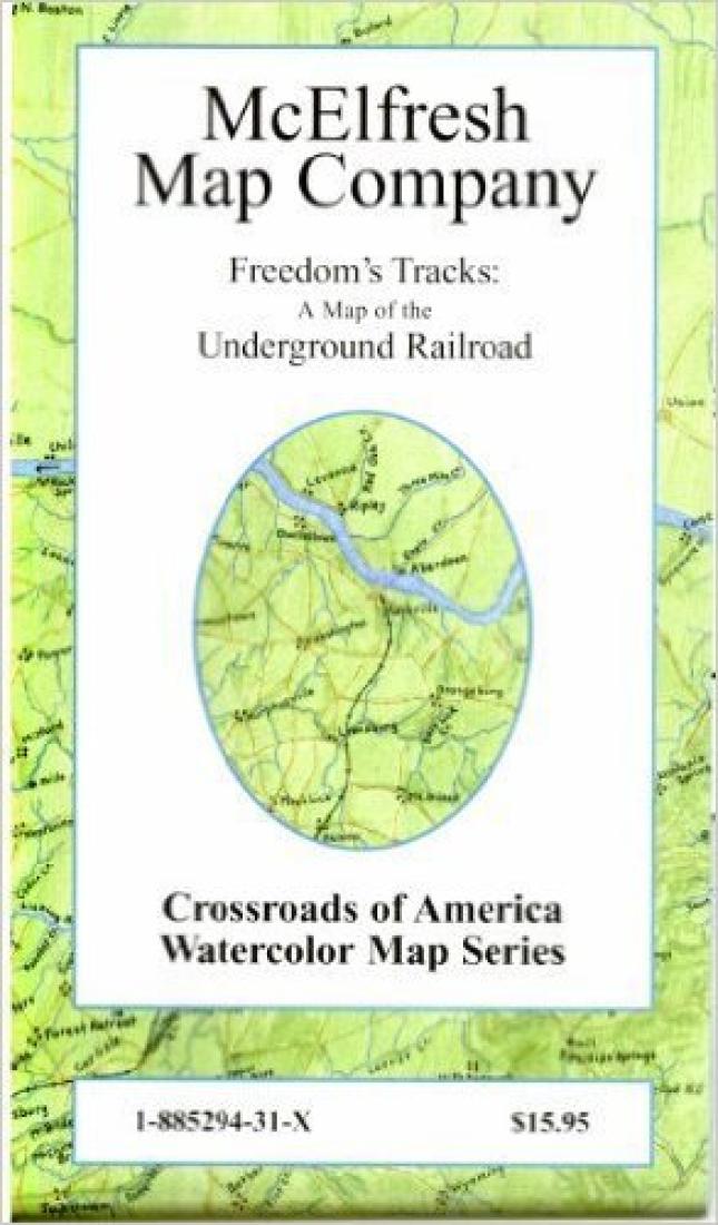 Freedom's tracks: a map of the Underground Railroad