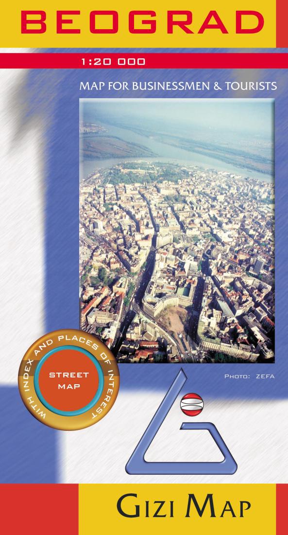 Beograd : 1:20,000 : street map
