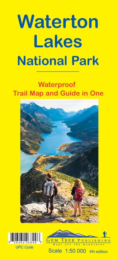 Waterton Lakes National Park Map