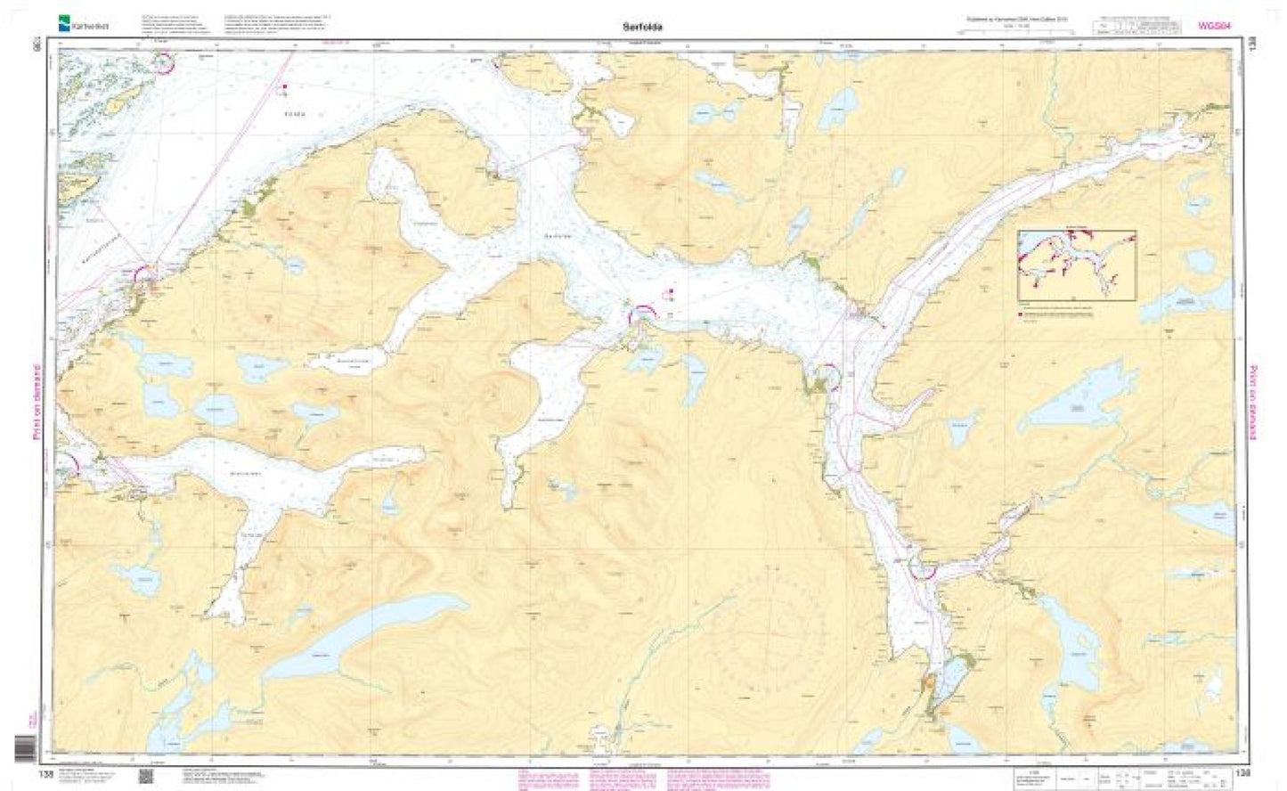 Sørfolda - 138 - Norway Kartverket Nautical Charts