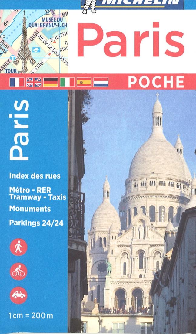 Paris Pocket City Map