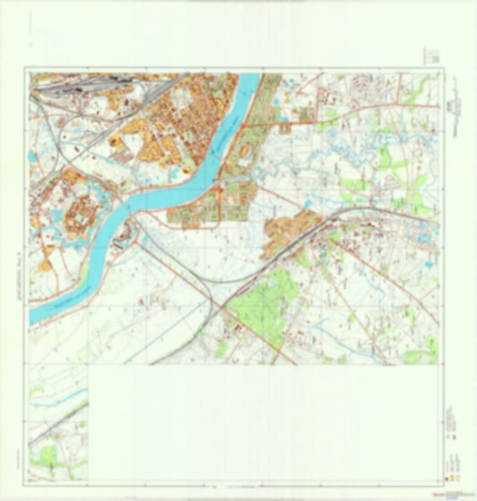 Daugavpils 3 (Latvia) - Soviet Military City Plans