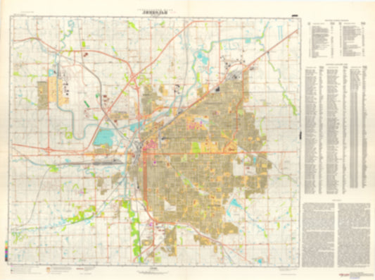 Lincoln, NE (USA) - Soviet Military City Plans