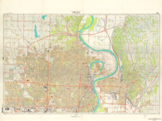 Omaha, NE 1 (USA) - Soviet Military City Plans