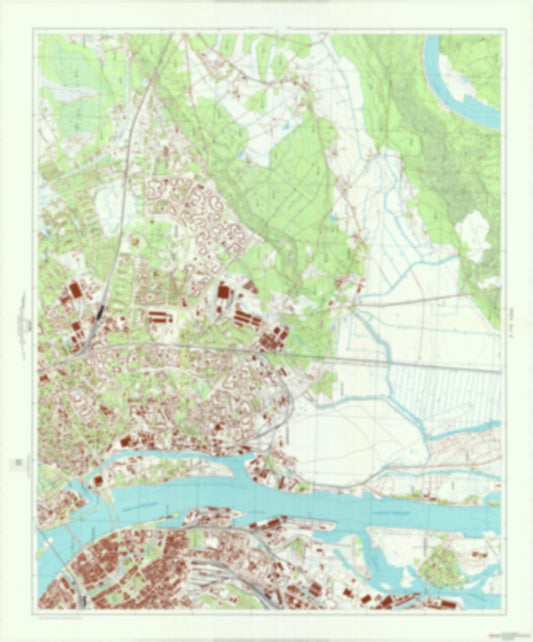 Riga 3 (Latvia) - Soviet Military City Plans