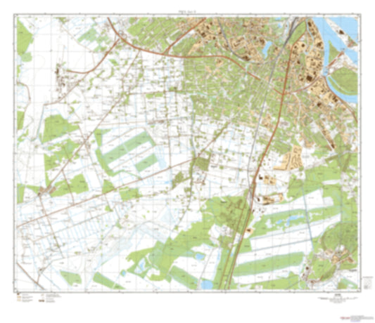 Riga 5 (Latvia) - Soviet Military City Plans