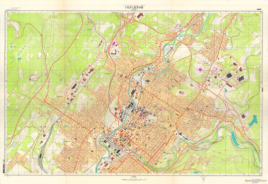 Scranton, PA 1 (USA) - Soviet Military City Plans