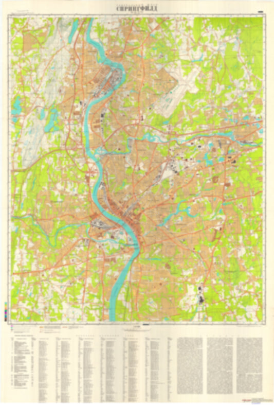 Springfield, MA (USA) - Soviet Military City Plans