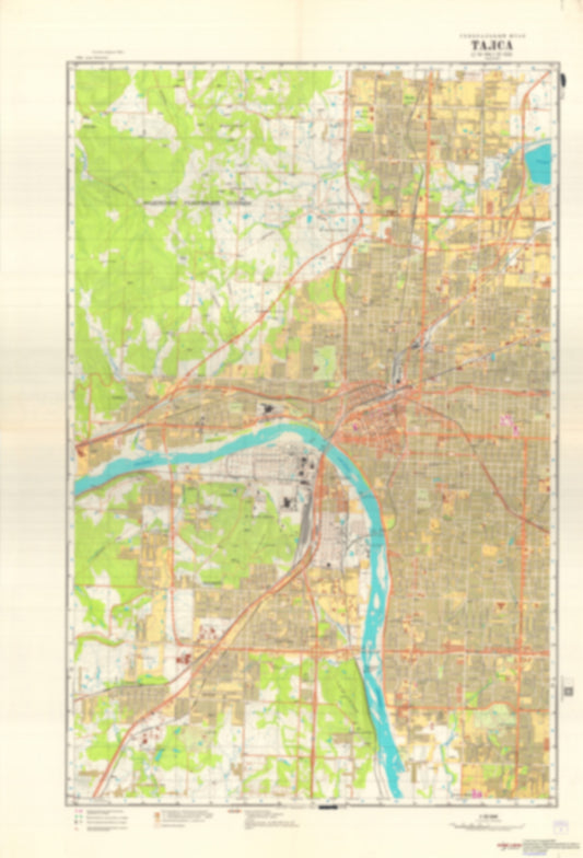 Tulsa, OK 1 (USA) - Soviet Military City Plans