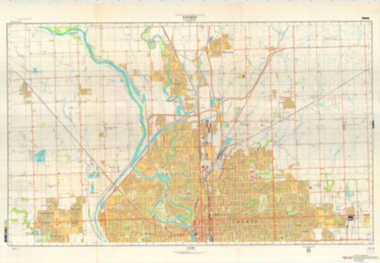 Wichita, KS 1 (USA) - Soviet Military City Plans