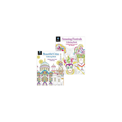 Coloring Books Longitude Maps