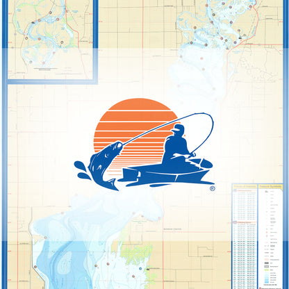 Petenwell Flowage (Juneau/Adams Co) Fishing Map